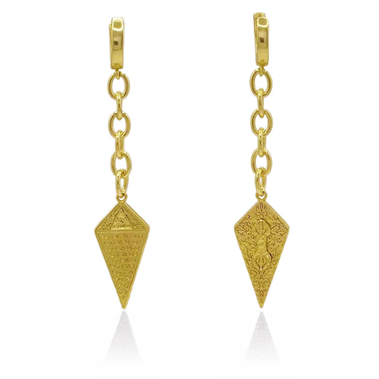 Mystic Abracadabra Gold Plating Earrings