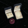 Ballet Rosé Christmas gift set including pearl earrings, necklace and pink pearl ring