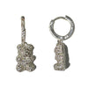 Opulent Zirconia Bear Earrings