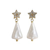 Christmas Tree Starlight Pearl Earrings