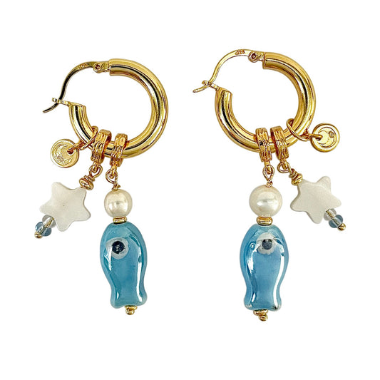 Aquatic Companions Earrings