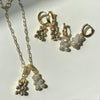 Golden Bear Hoops Earrings