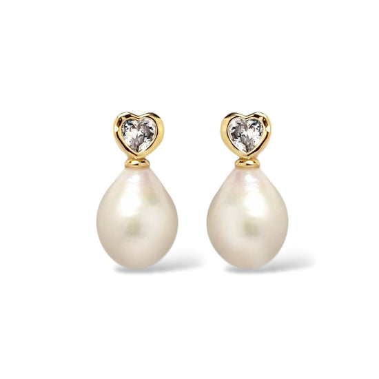 Amour Pearl Earrings by NINEMOO – product image