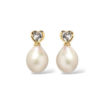 Amour Pearl Earrings by NINEMOO – product image