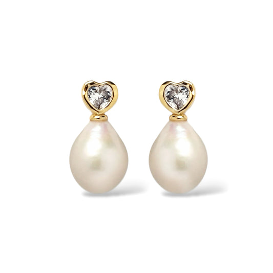 Amour Pearl Earrings by NINEMOO – product image