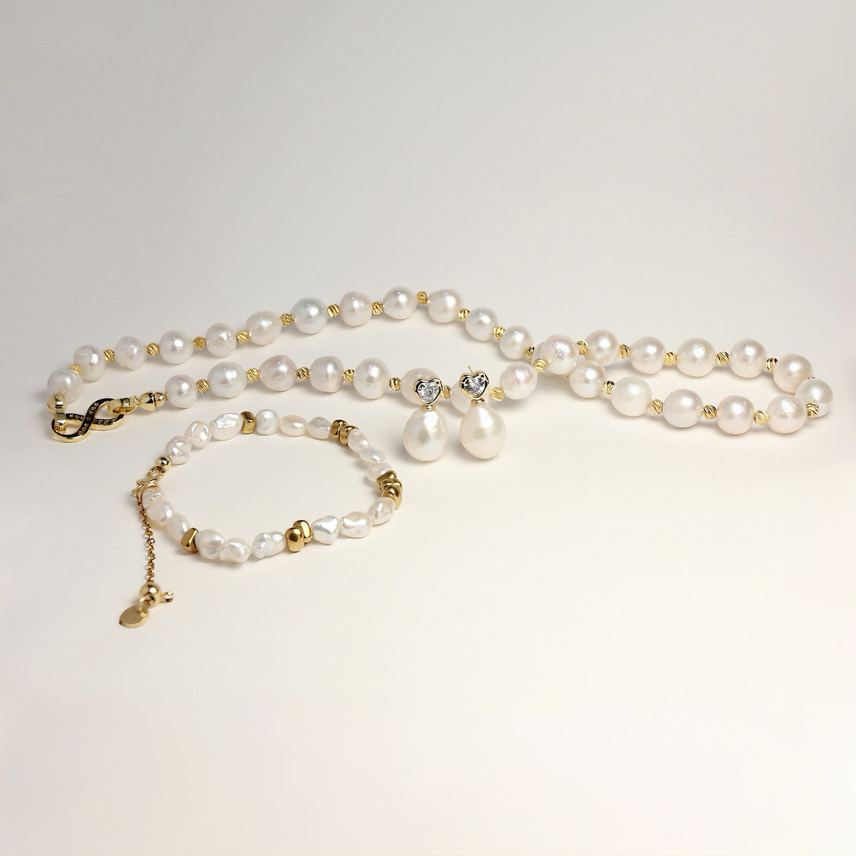 Amour Pearl Earrings by NINEMOO – product view 6