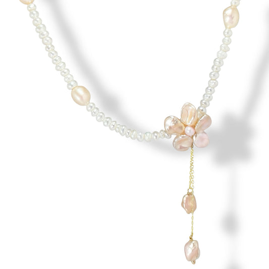 Aurélie Petal Necklace by NINEMOO – product image