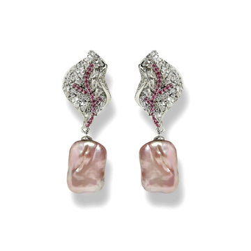 Aurora Baroque Pearl Earrings by NINEMOO – product image