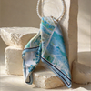 Azur Marée Silk Scarf by NINEMOO – product image