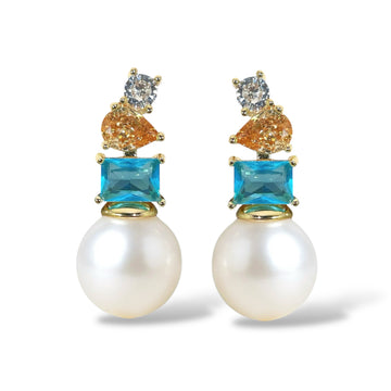 Azure Muse Earrings by NINEMOO – product image