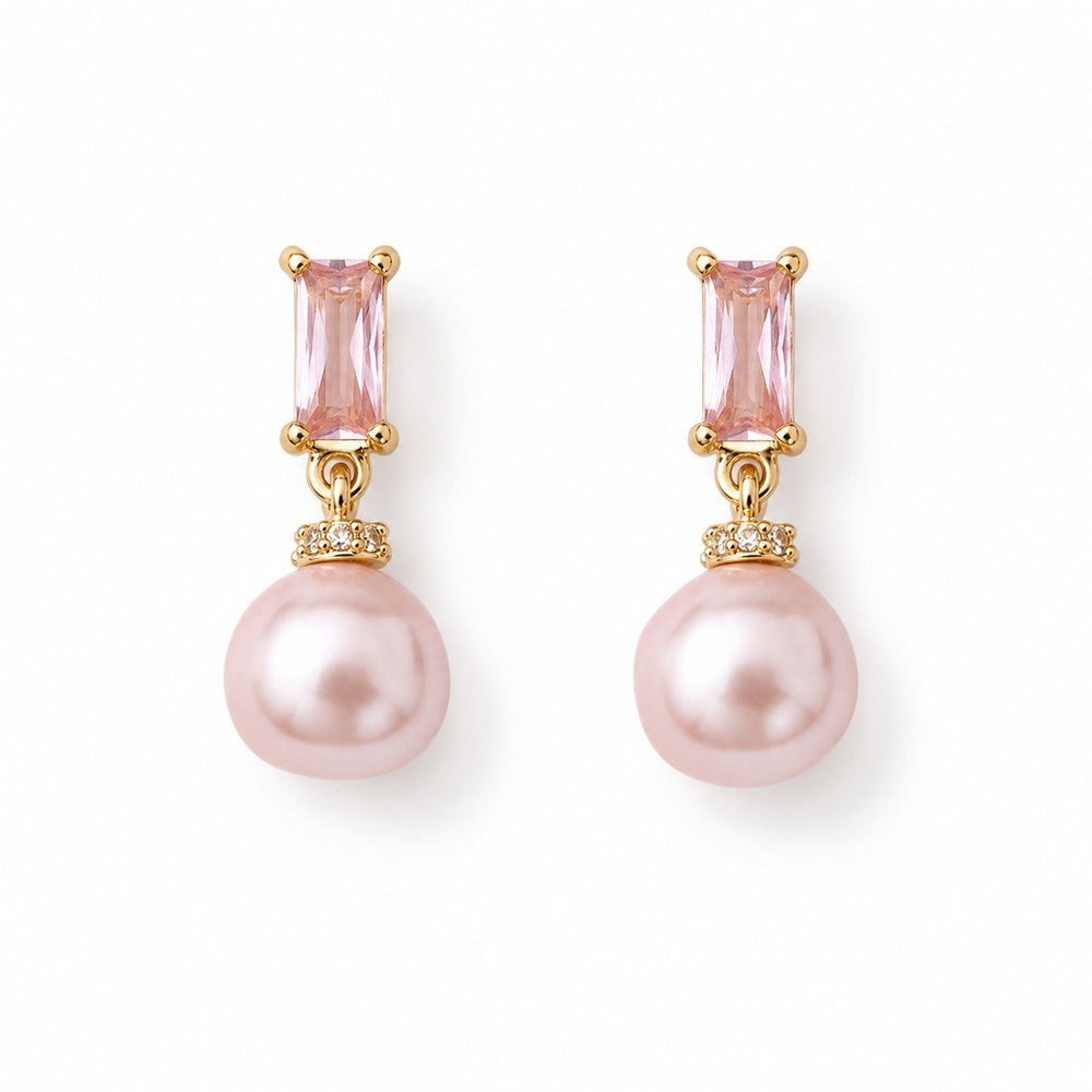 Ballet Rosé Pas de Deux Earrings by NINEMOO – product image