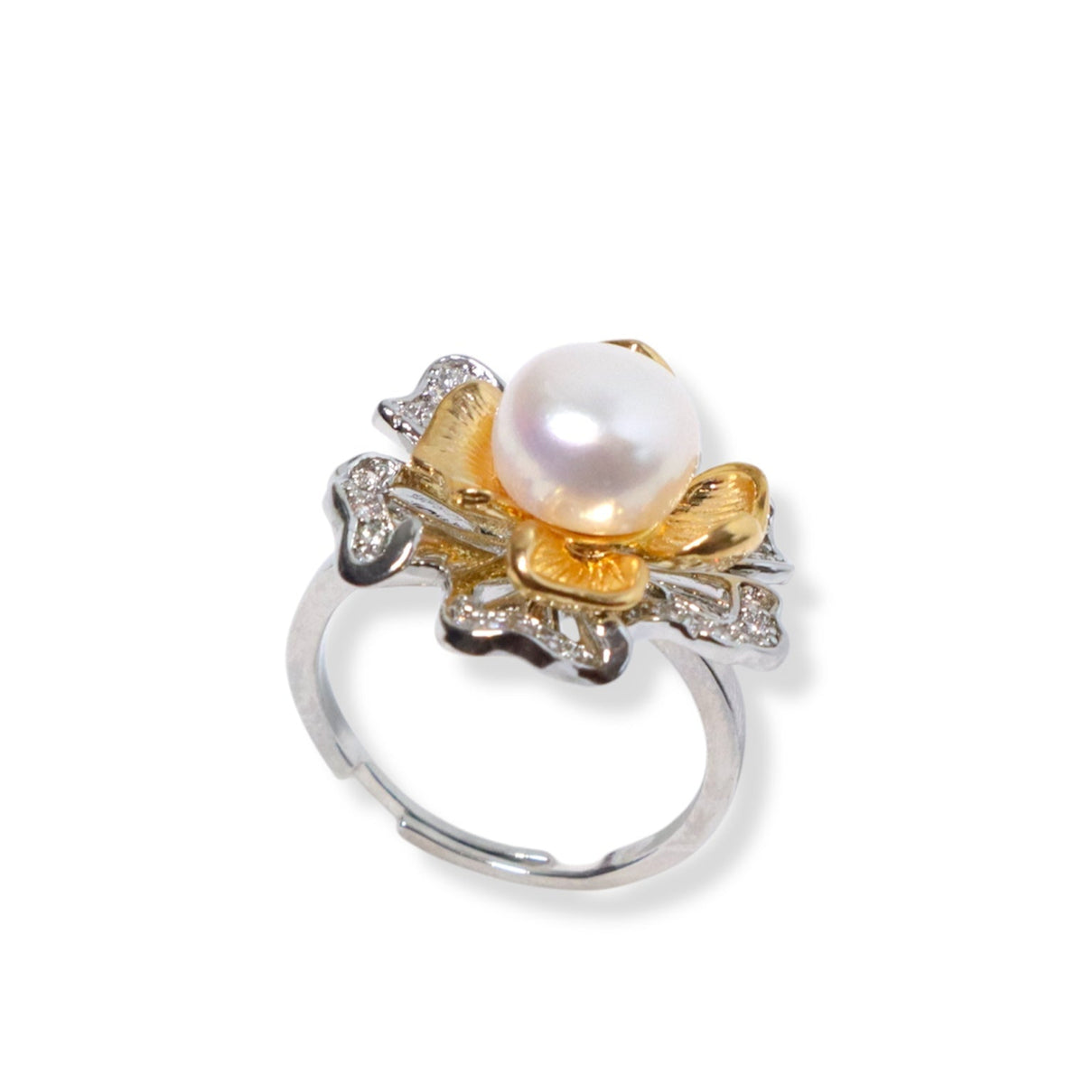 Blooming Grace Pearl Ring by NINEMOO – product image