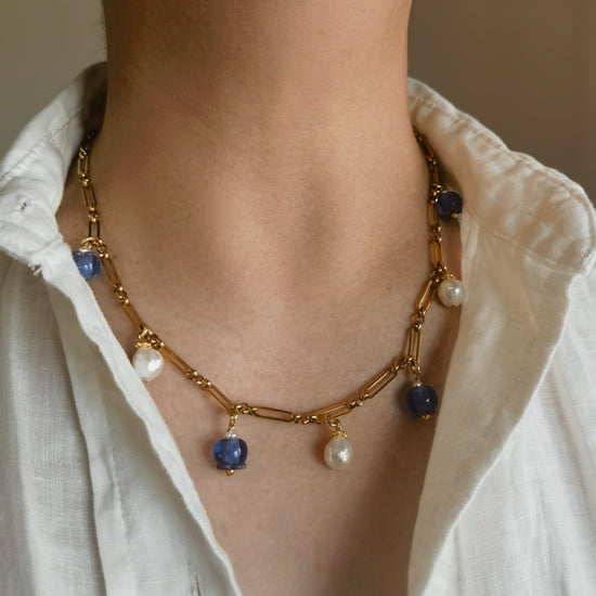 Blueberry Swing Necklace by NINEMOO – alternate view