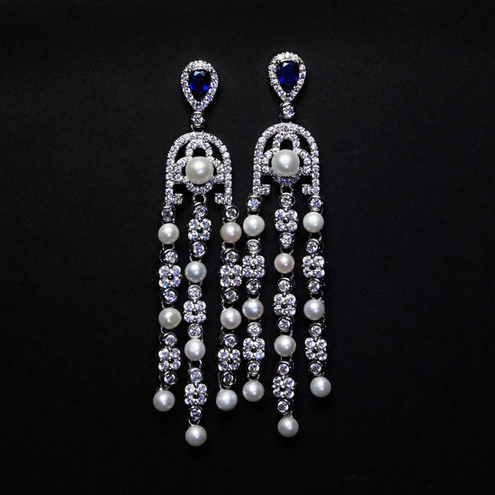 Celeste Cascade Earrings by NINEMOO – alternate view
