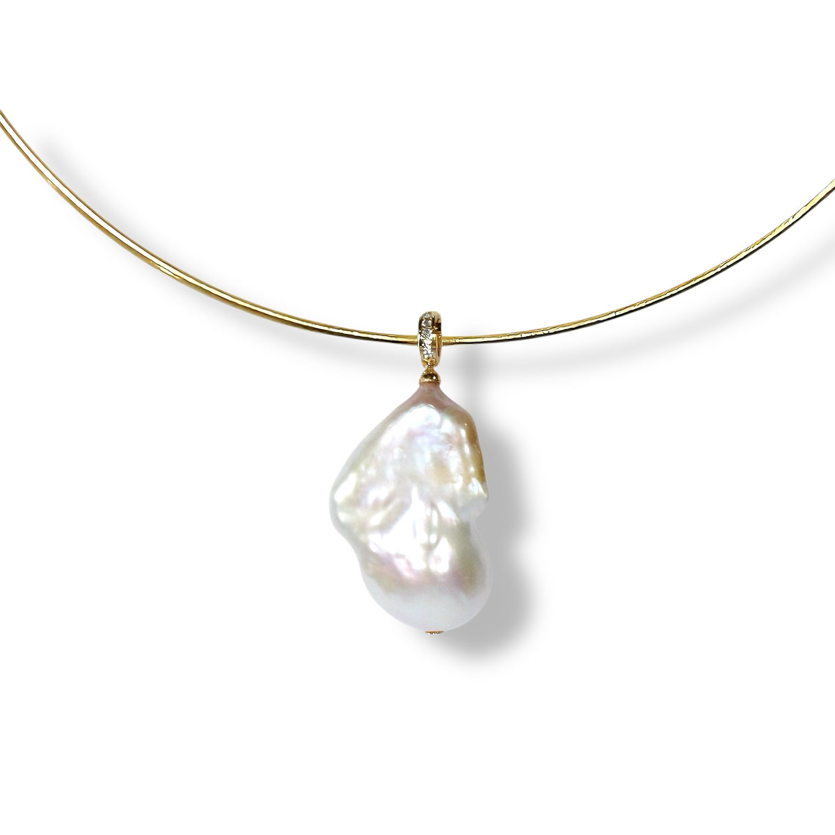 Celeste Pearl Collar Necklace by NINEMOO – product view 6