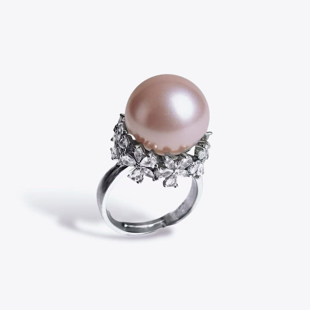 Celeste Pearl Crown Ring by NINEMOO – product image
