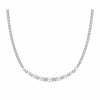 Celeste Pearl Tennis Necklace by NINEMOO – product image