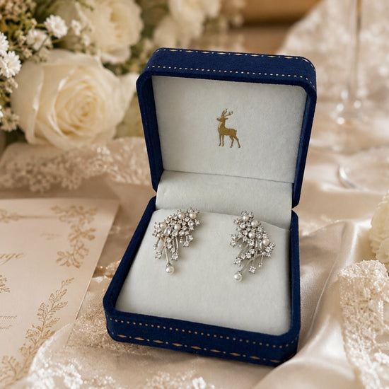 Celeste Radiance Pearl Earrings by NINEMOO – product view 4
