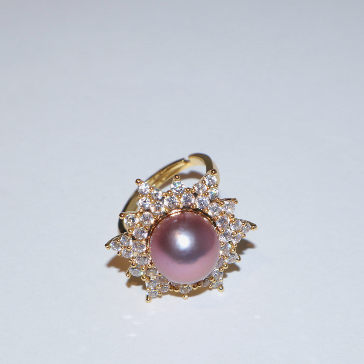 Celestial Bloom Pearl Ring by NINEMOO – product view 4