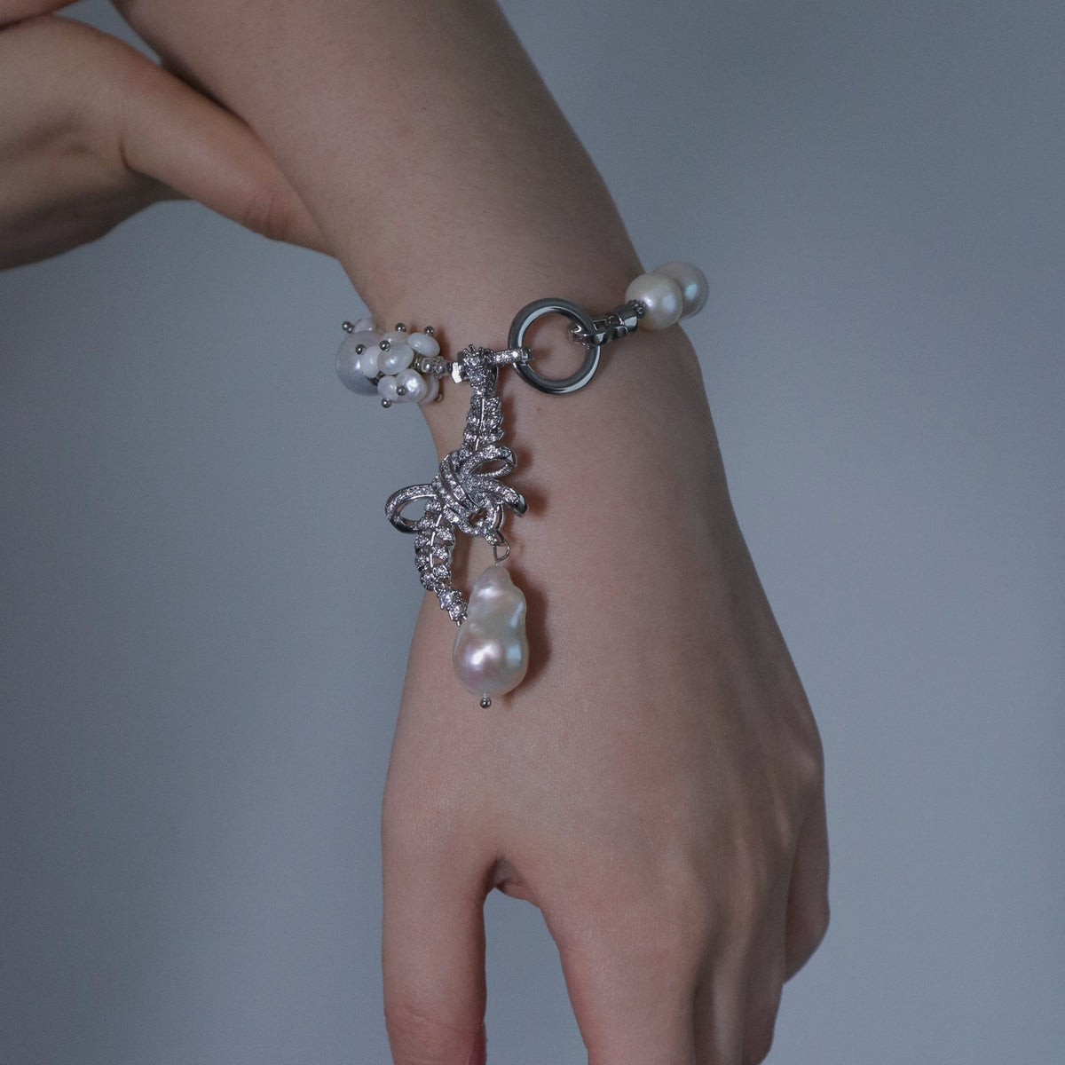 Celestial Blossom Pearl Necklace by NINEMOO – product view 8