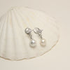 Celestial North Star Pearl Clip Earrings by NINEMOO – alternate view