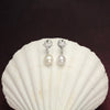 Celestial North Star Pearl Clip Earrings by NINEMOO – product view 4