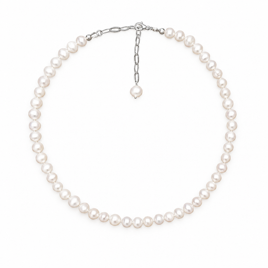 Clair de Perle freshwater pearl necklace by NINEMOO