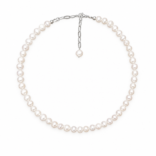 Clair de Perle freshwater pearl necklace by NINEMOO