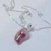 Aurora Pink Baroque Pearl Necklace by NINEMOO – alternate view