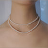 Classic Round 4mm Pearl Necklace by NINEMOO – alternate view