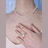 Classic Round 4mm Pearl Necklace by NINEMOO – product view 4