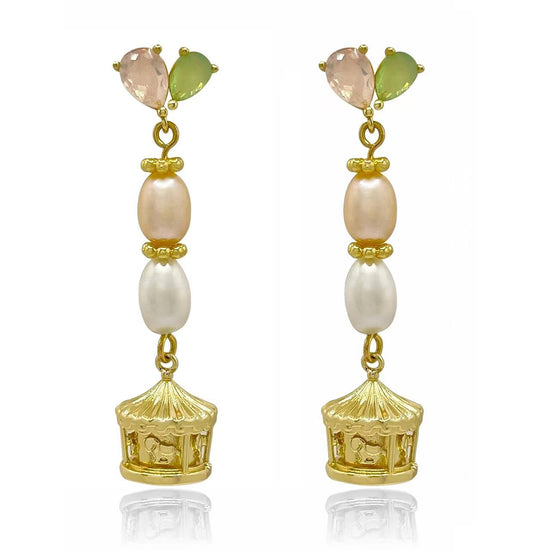 Covent Garden Carousel Earrings by NINEMOO – product image