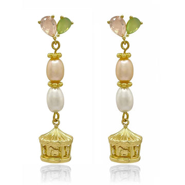 Covent Garden Carousel Earrings by NINEMOO – product image