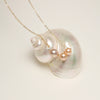 Eclipse Afterglow Pearl Necklace by NINEMOO – detail view