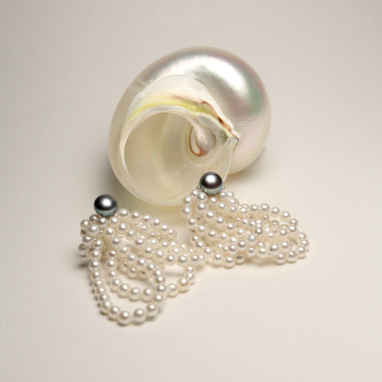 Eclipse Cascade Earrings by NINEMOO – alternate view