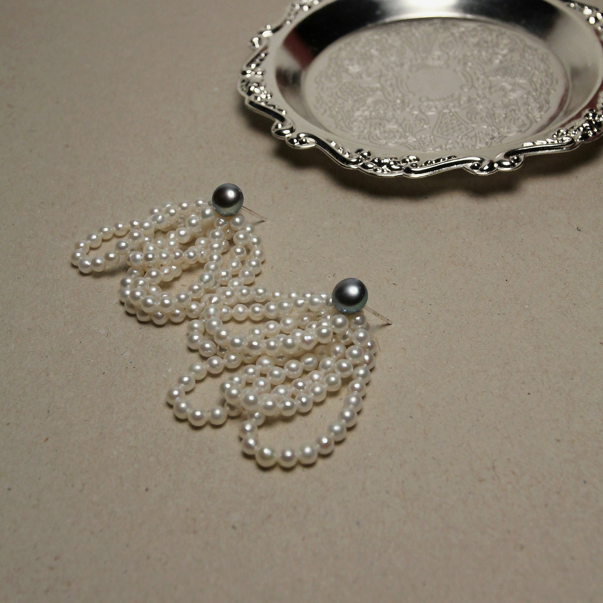 Eclipse Cascade Earrings by NINEMOO – product view 4