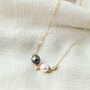 Eclipse Pearl Necklace by NINEMOO – product view 4