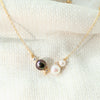 Eclipse Pearl Necklace by NINEMOO – product view 5