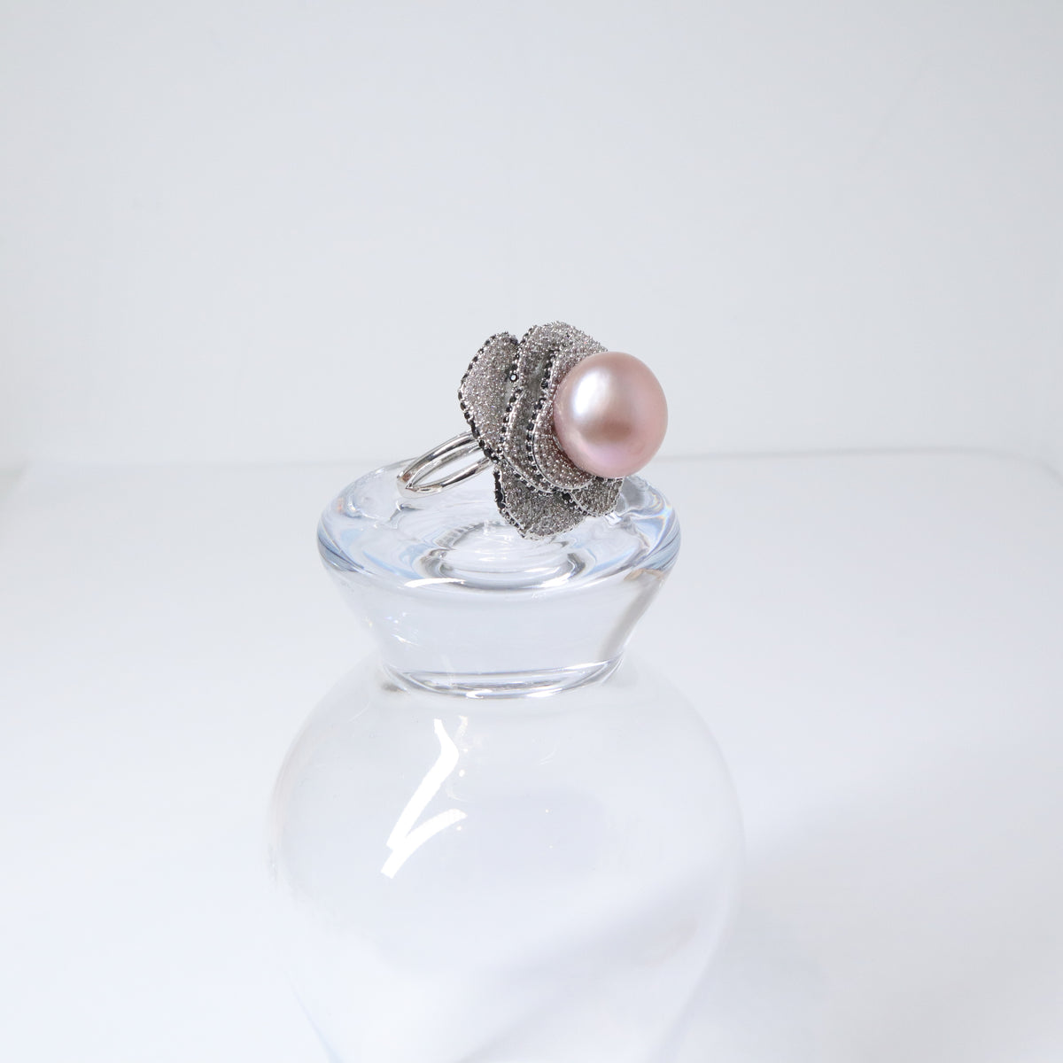 Eternal Bloom Pearl Ring by NINEMOO – product view 4