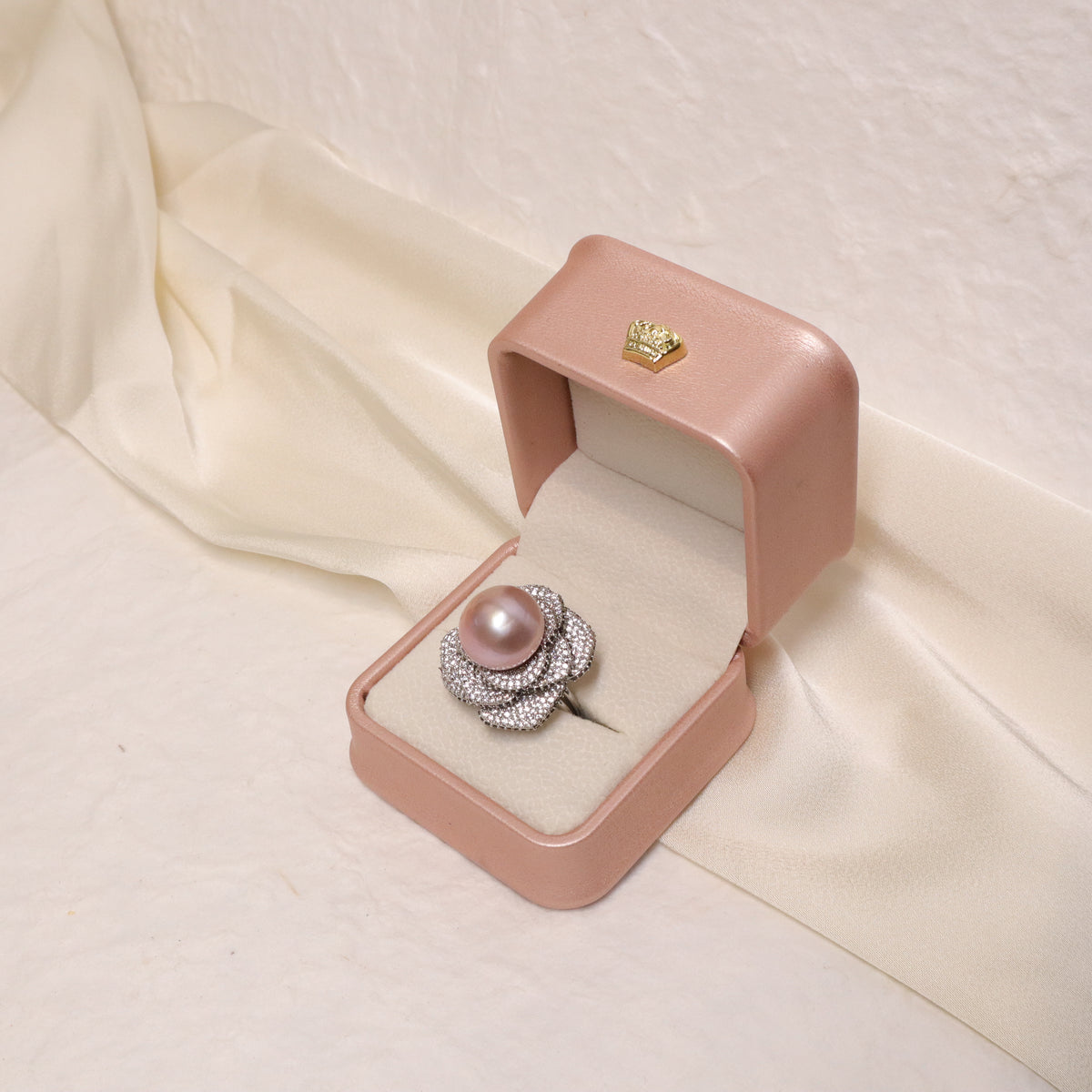 Eternal Bloom Pearl Ring by NINEMOO – product view 5