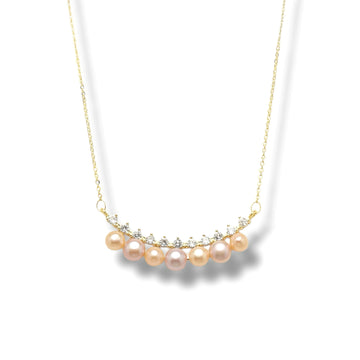 Eternal Smile Pearl Necklace by NINEMOO – product image