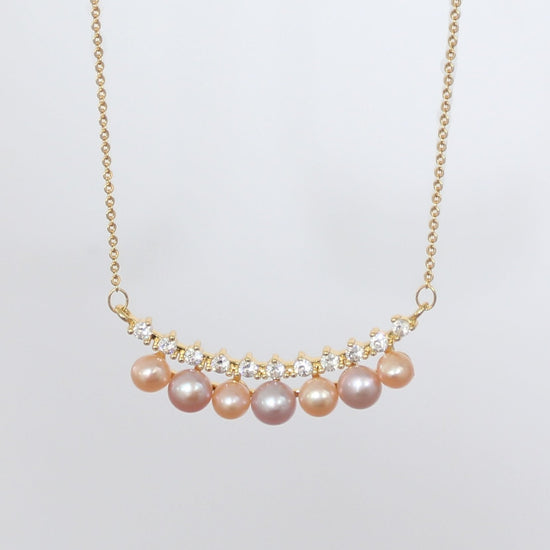 Eternal Smile Pearl Necklace by NINEMOO – alternate view