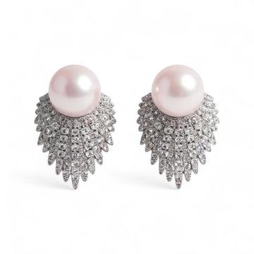 Seraphina Pearl Earrings by NINEMOO – product image
