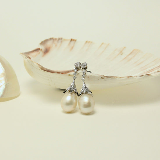 Fleur de Givre Earrings by NINEMOO – product view 5