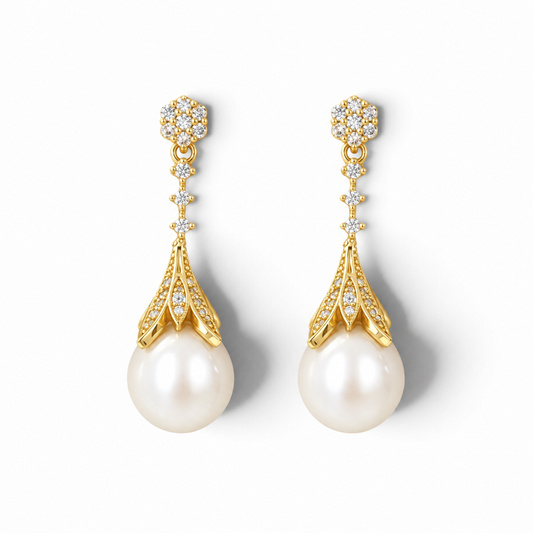 Fleur de Givre Earrings by NINEMOO – product view 6