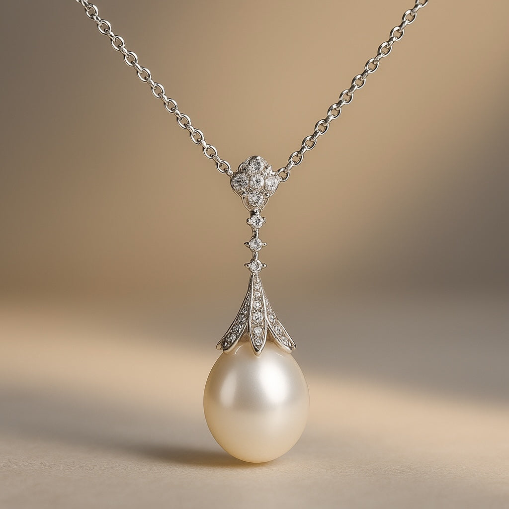 Fleur de Givre Necklace by NINEMOO – alternate view