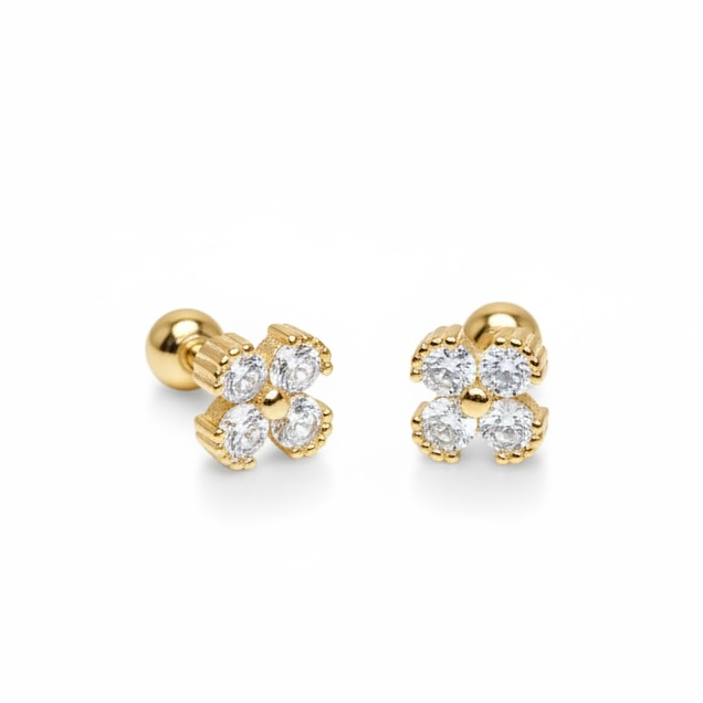 Fleur d’Éclat Cartilage Stud by NINEMOO – product image