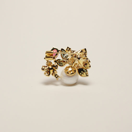 Florence Pearl Bloom Pendant Brooch by NINEMOO – product view 6