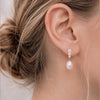 Givre Drop Pearl Earrings by NINEMOO – product view 6
