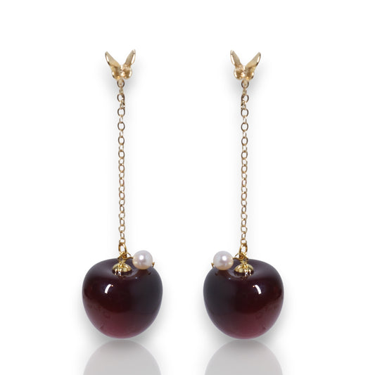 Glacé Cherry Earrings by NINEMOO – product image